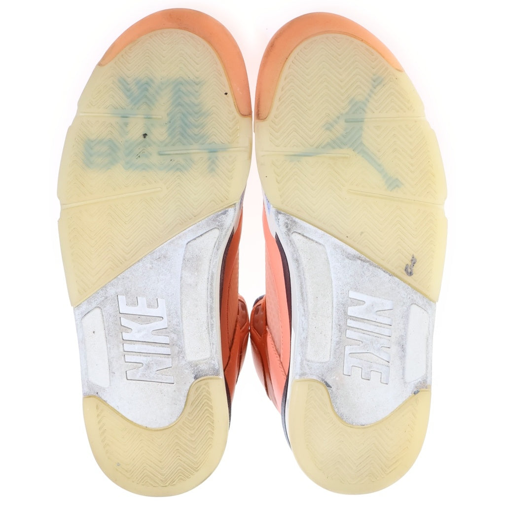 NIKE(ナイキ) ×DJ KHALED AIR JORDAN5 RETRO CRIMSON BLISS DJキャレド エアジョーダン5 レトロ クリムゾン ブリス ハイカットスニーカー ピンク US9.5/27.5cm DV4982-641