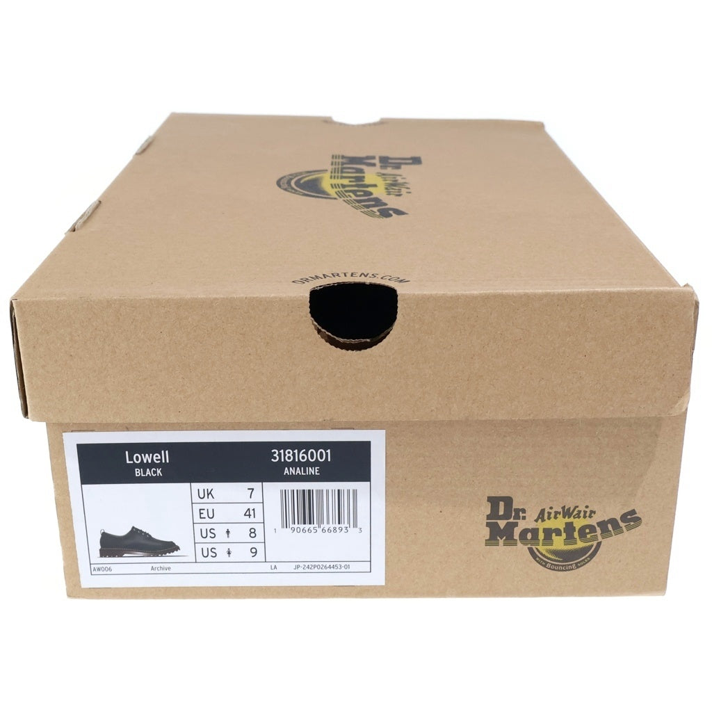 Dr.Martens(ドクターマーチン) LOWELL ローウェル モックトゥ レザーシューズ ブラウン 31816001 レディース