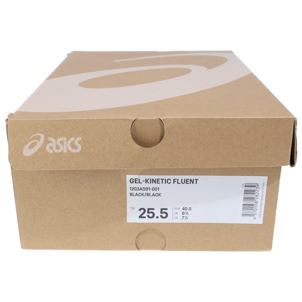 ASICS(アシックス) GEL-KINETIC FLUENT ゲルキネティック フルーエント ローカットスニーカー ブラック US7.5/25.5cm レディース 1203A591-001