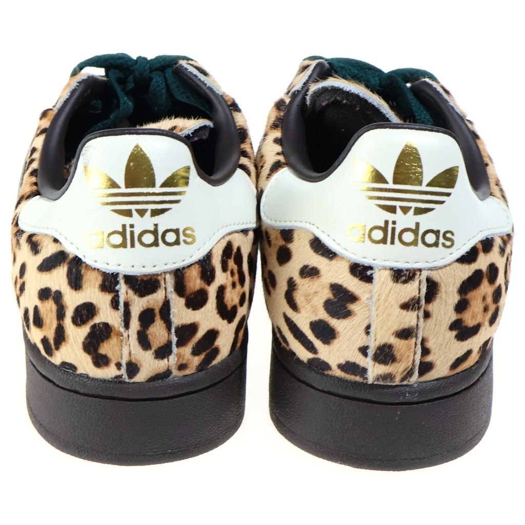 adidas(アディダス) SUPERSTAR II ウィメンズ スーパースター レオパード ローカットスニーカー ブラウン US8.5/25.5cm KI4203 レディース