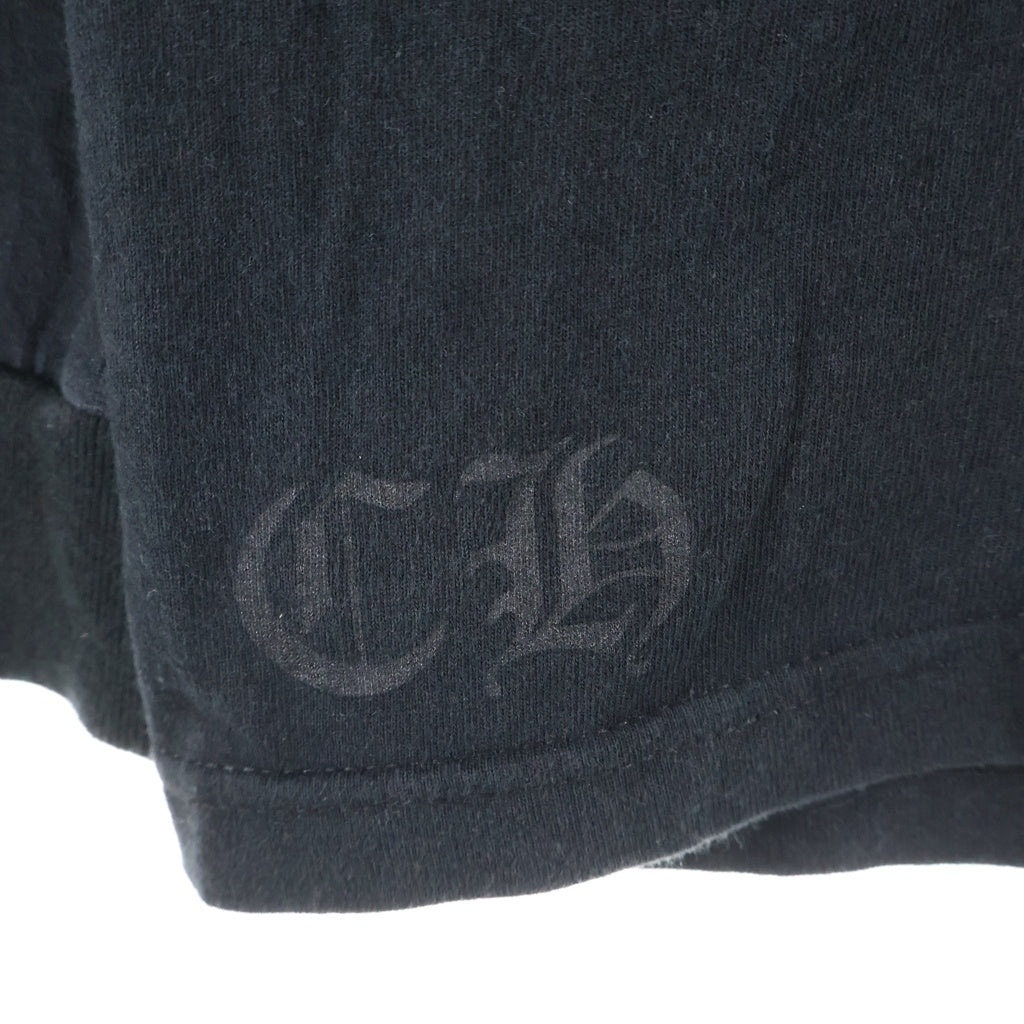 CHROME HEARTS(クロムハーツ) OLD オールド スター 総柄プリント 長袖Tシャツ カットソー ブラック