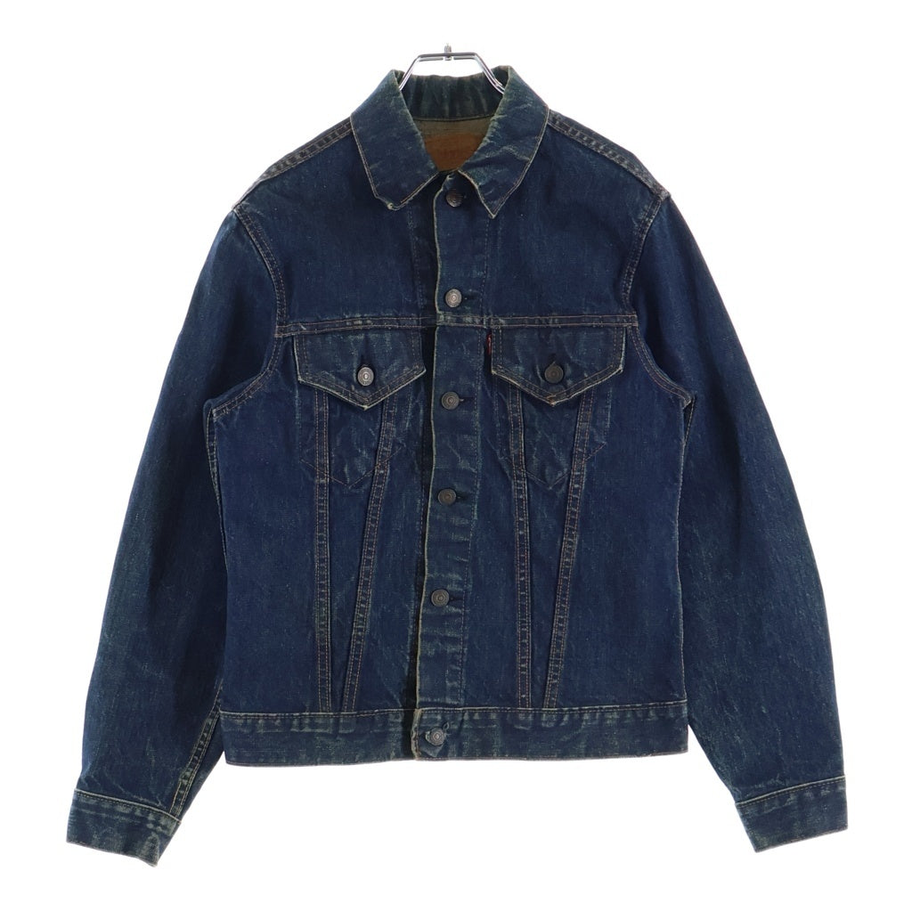 Levi's(リーバイス) 70S VINTAGE 70505 4th BIG E ヴィンテージ 不均等V ボタン裏526 デニム トラッカー ジャケット インディゴ