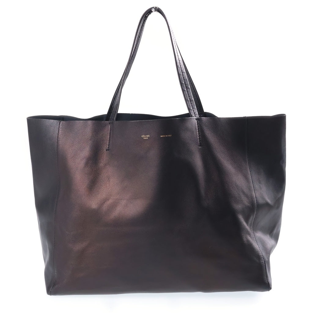 CELINE(セリーヌ) Horizontalkava Tote Bag ホリゾンタルカバ トートバッグ ブラック レディース