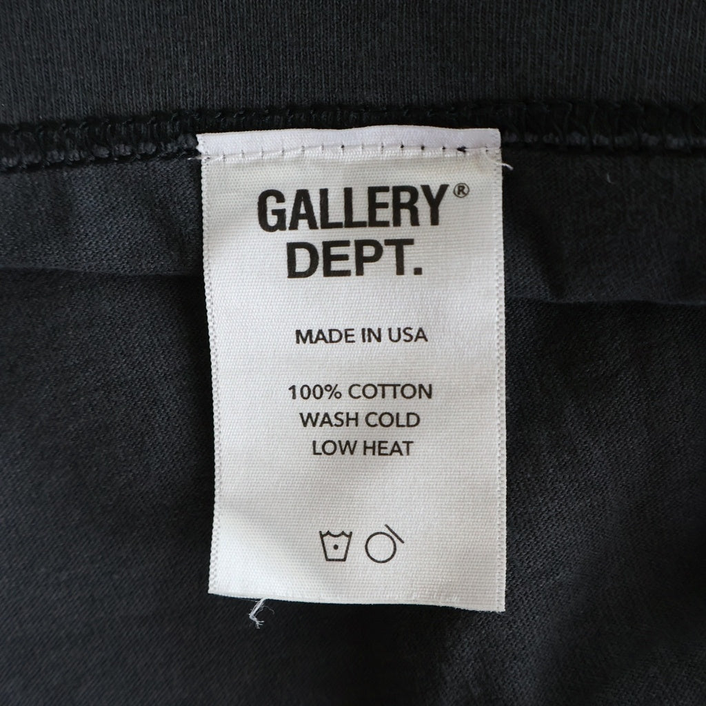 GALLERY DEPT.(ギャラリーデプト) Logo Print Long Sleeved Tee ロゴプリント ロングスリーブ 長袖Tシャツ カットソー グレー