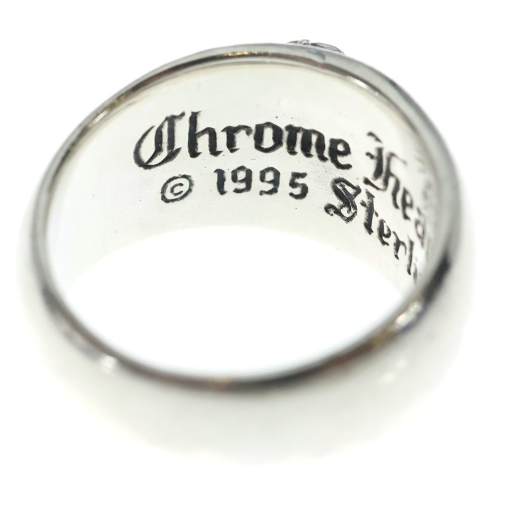 CHROME HEARTS(クロムハーツ) HEART IN BAND ハートインバンドリング シルバー
