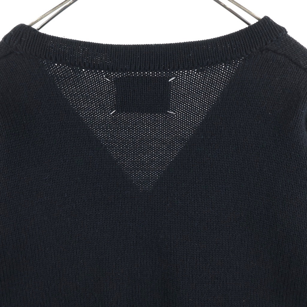 WTAPS(ダブルタップス) 21SS PALMER SWEATER ジップアップ ローゲージ ニット カーディガン ブラック 212MADT-KNM01