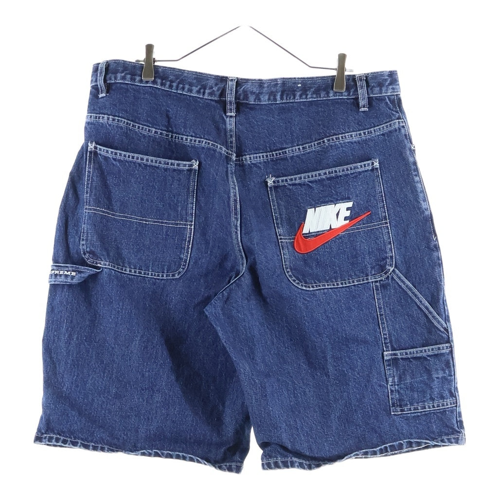 SUPREME(シュプリーム) 24SS ×Nike Denim Short Indigo ナイキ ロゴパッチ デニム ショート パンツ ジョーツ インディゴ FQ0344-451