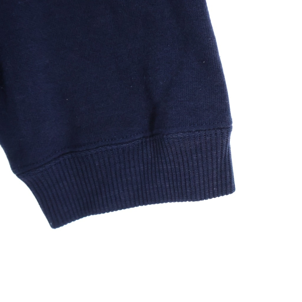STUSSY(ステューシー) 90S VINTAGE ヴィンテージ ロゴデザイン フーデッド プルオーバー スウェット パーカー ネイビー