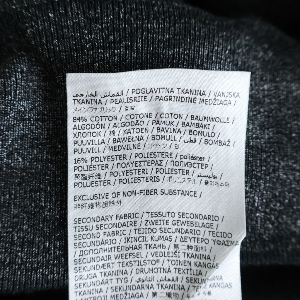 SUPREME(シュプリーム) 24SS ×MM6 Maison Margiela Foil Box Logo Hooded Sweatshirt エムエムシックス メゾンマルジェラ フォイル ボックスロゴパーカー ブラック