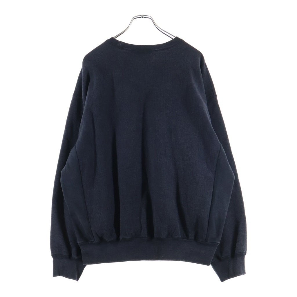 SUPREME(シュプリーム) 25ss Washed Box Logo Crewneck Sweatshirt ウォッシュド ボックスロゴデザイン クルーネック スウェット トレーナー ブラック