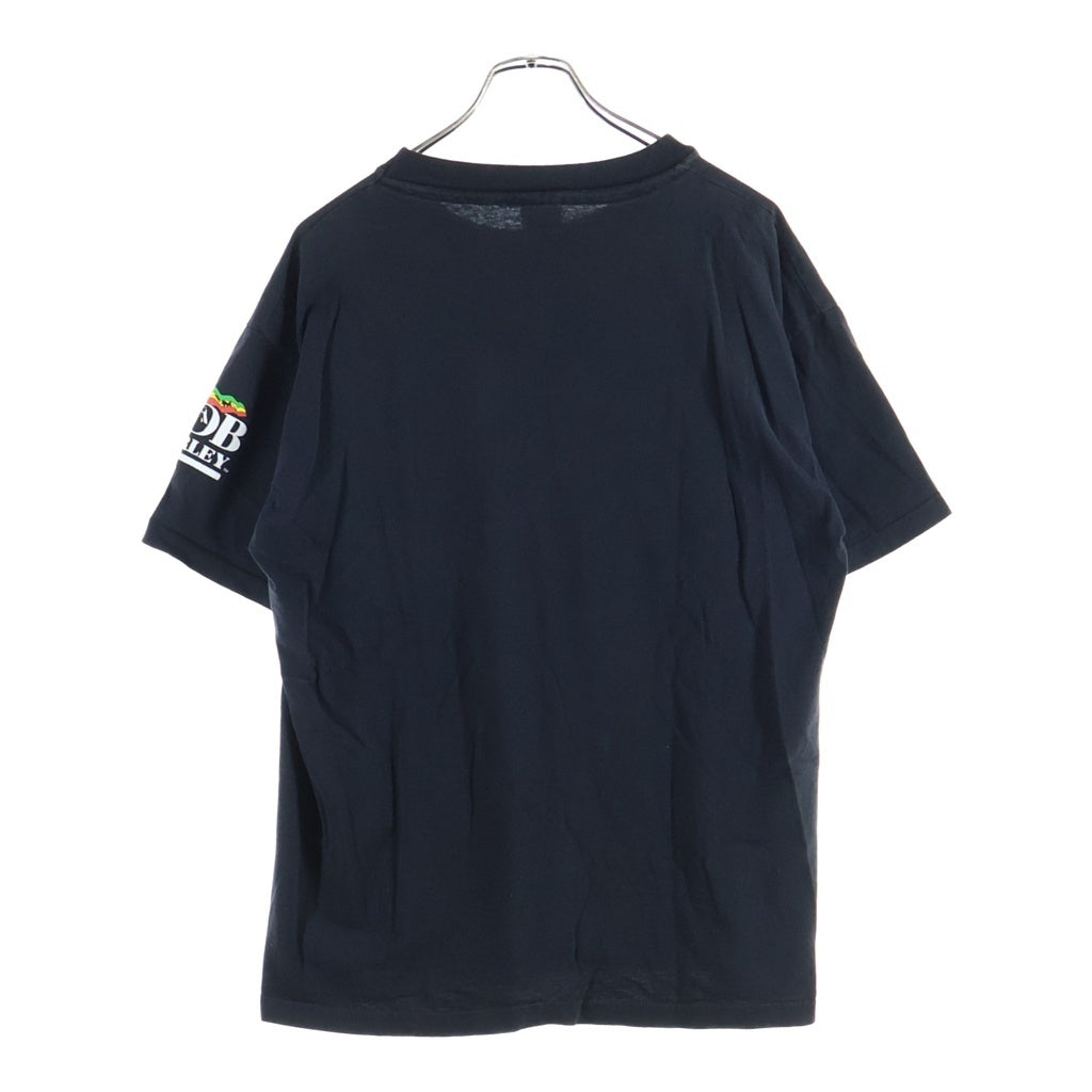 VINTAGE(ヴィンテージ) 90S VINTAGE ヴィンテージ BOB MARLEY ボブマーリー シングルステッチ プリント クルーネック 半袖Tシャツ カットソー ブラック