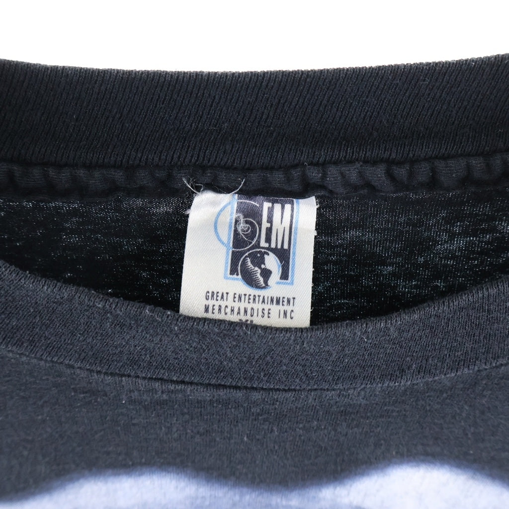 VINTAGE(ヴィンテージ) 90S VINTAGE ヴィンテージ BOB MARLEY ボブマーリー シングルステッチ プリント クルーネック 半袖Tシャツ カットソー ブラック