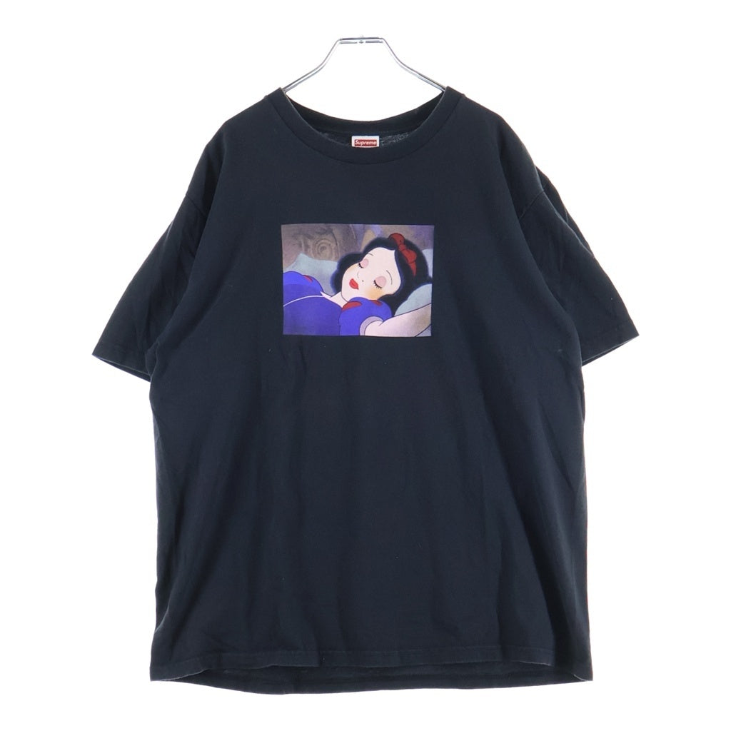 SUPREME(シュプリーム) 24AW Snow White Tee スノー ホワイト 白雪姫 クルーネック 半袖Tシャツ カットソー ブラック