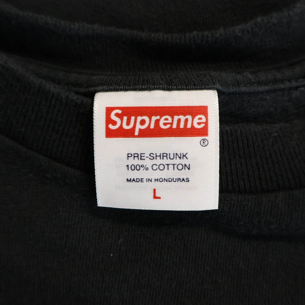 SUPREME(シュプリーム) 24AW Snow White Tee スノー ホワイト 白雪姫 クルーネック 半袖Tシャツ カットソー ブラック