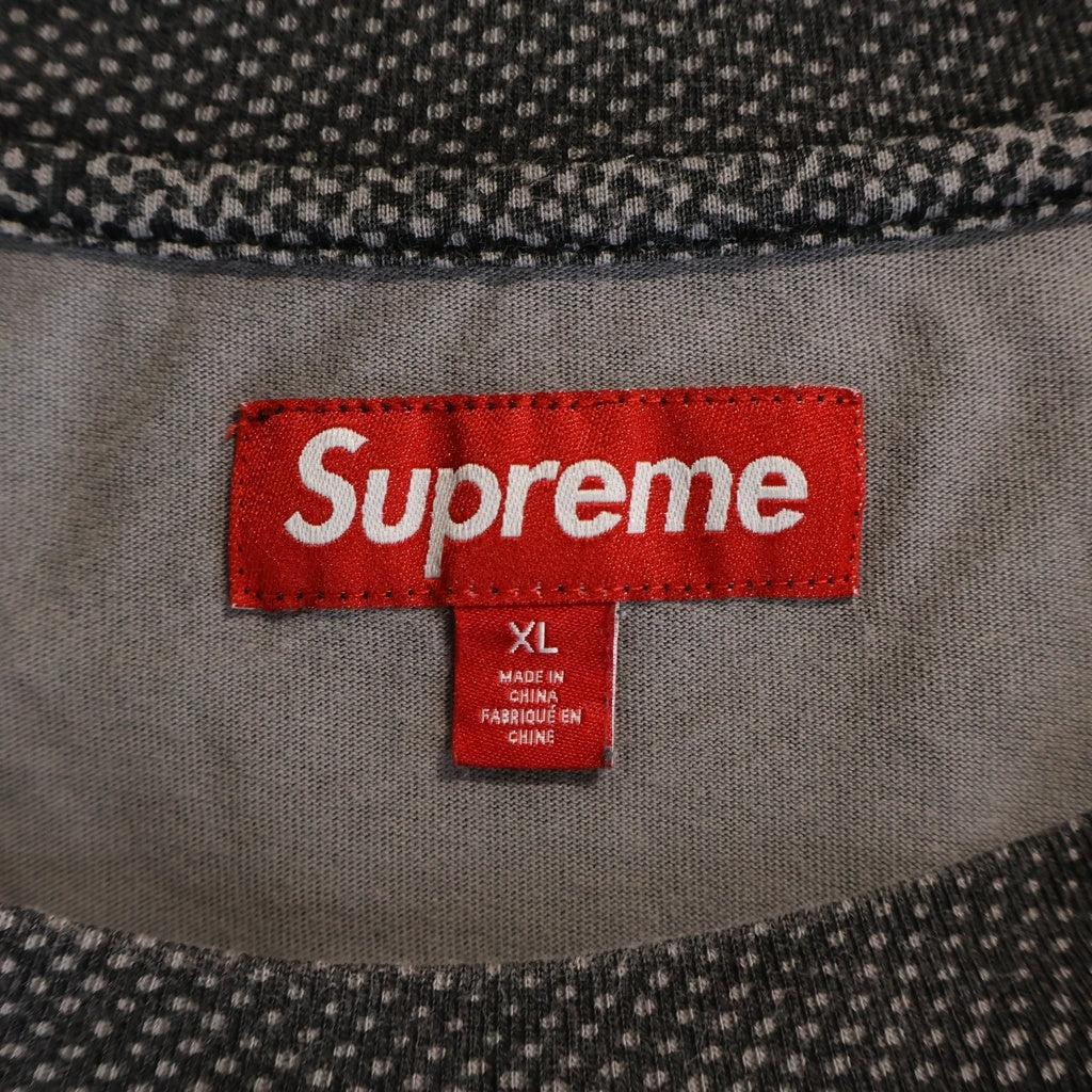 SUPREME(シュプリーム) 24AW Snow White S/S Top スノー ホワイト 白雪姫 総柄デザイン クルーネック 半袖Tシャツ カットソー ブラック/グレー