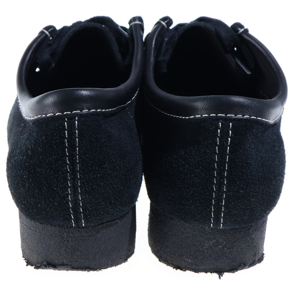 Clarks(クラークス) ×STUUSY WALLABEE ステューシー ワラビー トランプデザイン スエード スリッポン ブラック