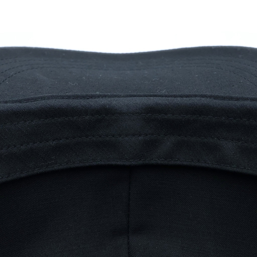 WTAPS(ダブルタップス) ×SACAI COTTON BACK SATIN CAP コットンサテン サテン 6パネル ベースボールキャップ 帽子 ブラック 25-0931S