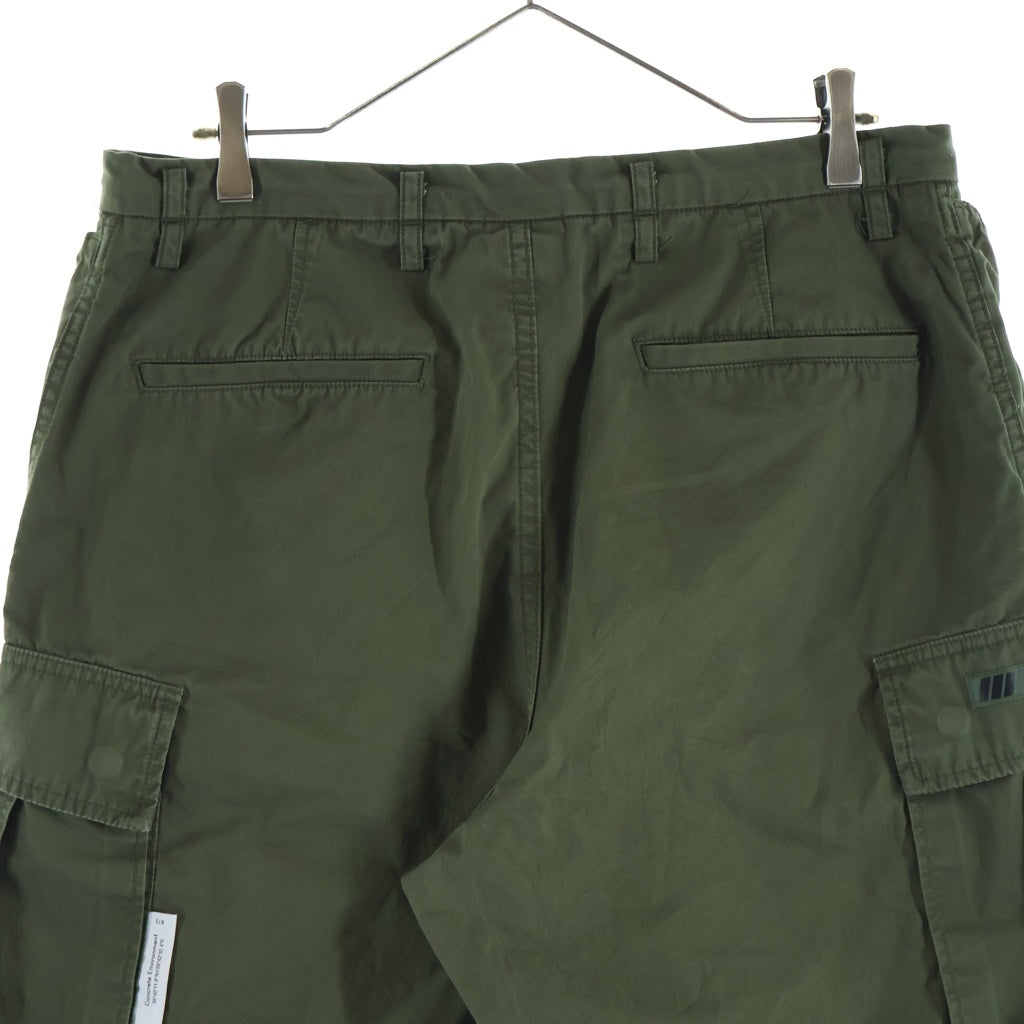 WTAPS(ダブルタップス) MILS0001/SHORTS/COTTON.WEATHER 6ポケット カーゴシューツ パンツ カーキ 241WVDT-PTM10