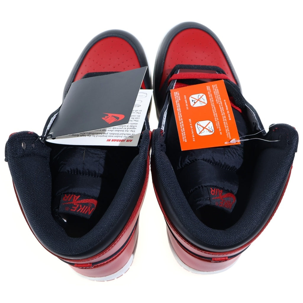 NIKE(ナイキ) AIR JORDAN 1 HIGH 85 BRED エアジョーダン1 ブレッド ハイカットスニーカー レッド/ブラック US12/30cm HV6674-067