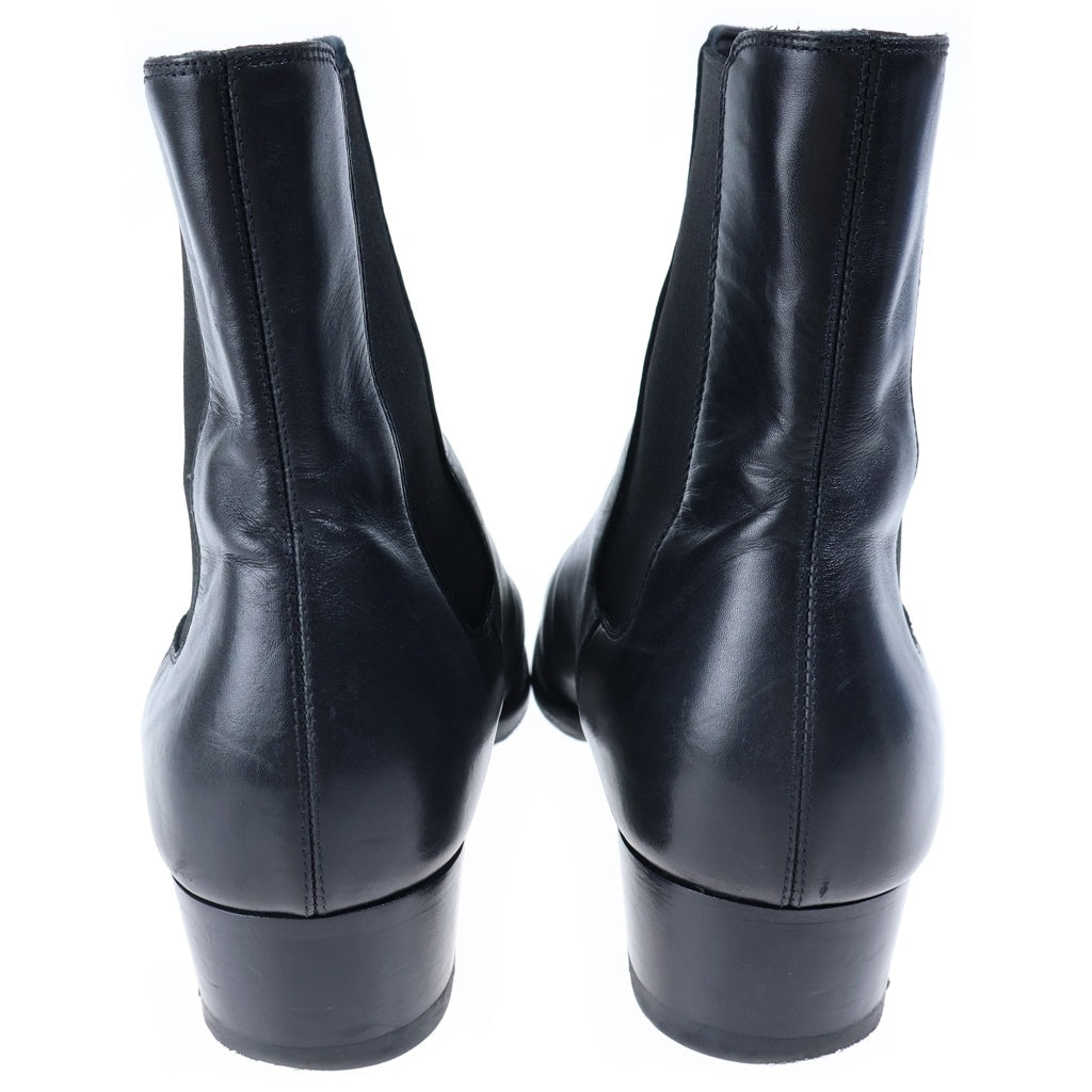 SAINT LAURENT PARIS(サンローランパリ) サイドゴア レザーブーツ ブラック 443213