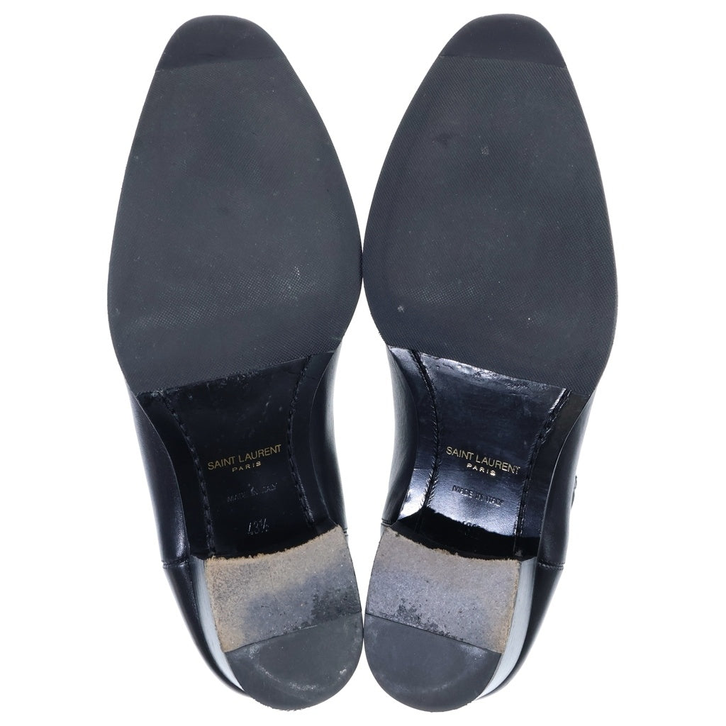 SAINT LAURENT PARIS(サンローランパリ) サイドゴア レザーブーツ ブラック 443213