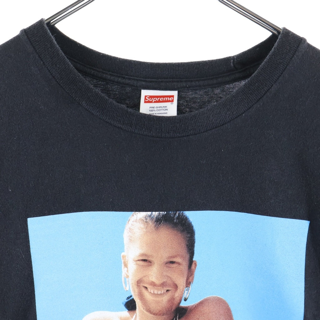 SUPREME(シュプリーム) 25SS ×aphex twin Windowlicker Tee エイフェックス ツイン ウィンドウリッカー クルーネック半袖Tシャツ カットソー ブラック