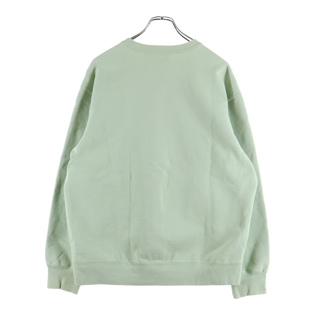 SUPREME(シュプリーム) 22SS Small Box Crewneck スモール ボックスロゴ刺繍 クルーネック スウェットトレーナー ミントグリーン