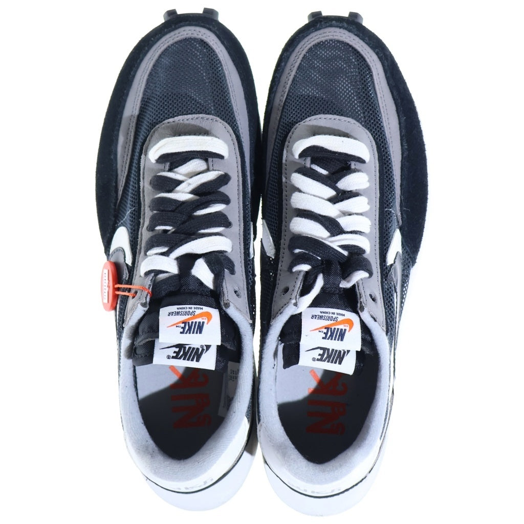 NIKE(ナイキ) ×sacai LD WAFFLE ワッフル ローカットスニーカー ブラック/グレー US8/26cm BV0073-001