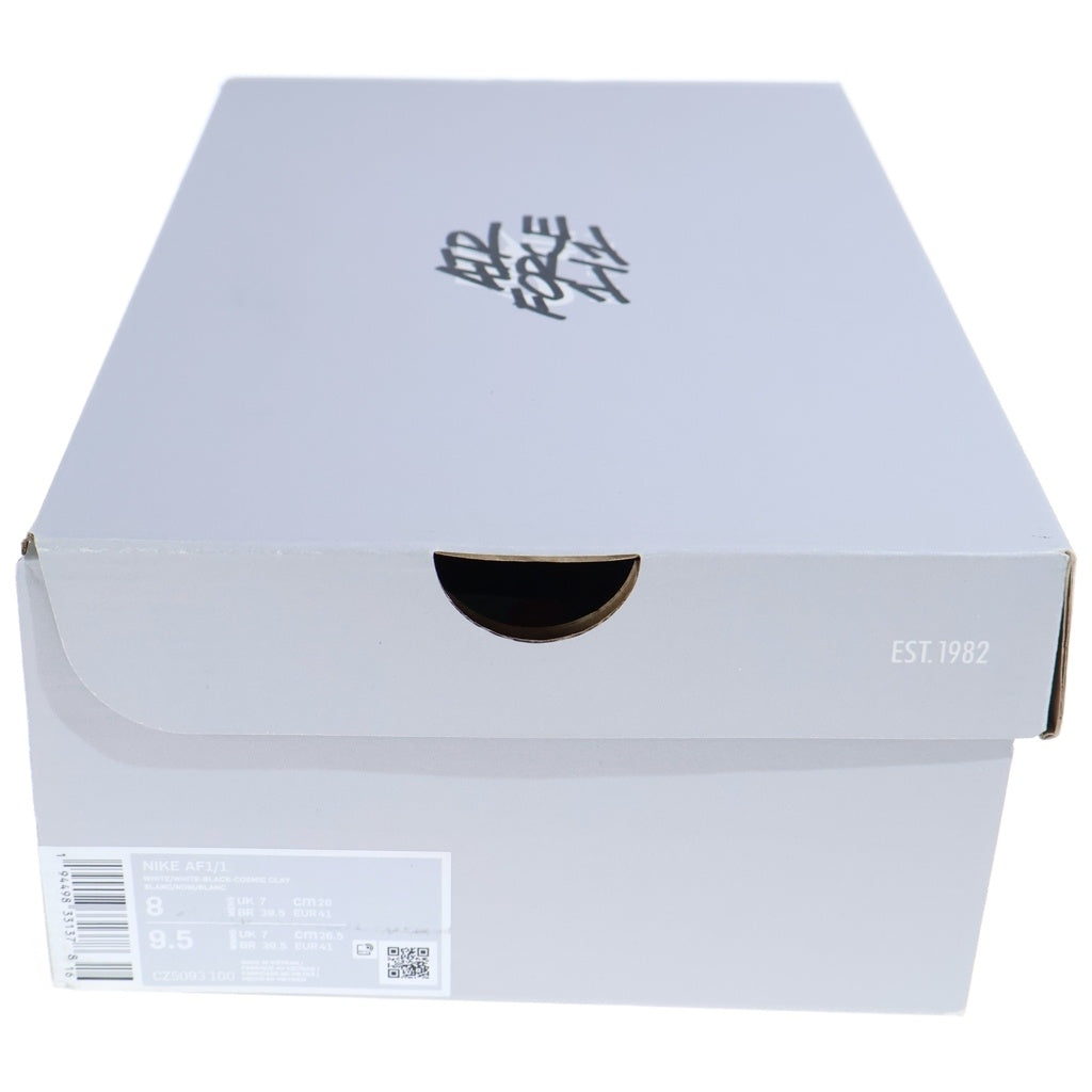 NIKE(ナイキ) AIR FORCE 1 COSMIC CLAY エアフォース1 コズミッククレイ ローカットスニーカー ホワイト US8/26cm CZ5093-100