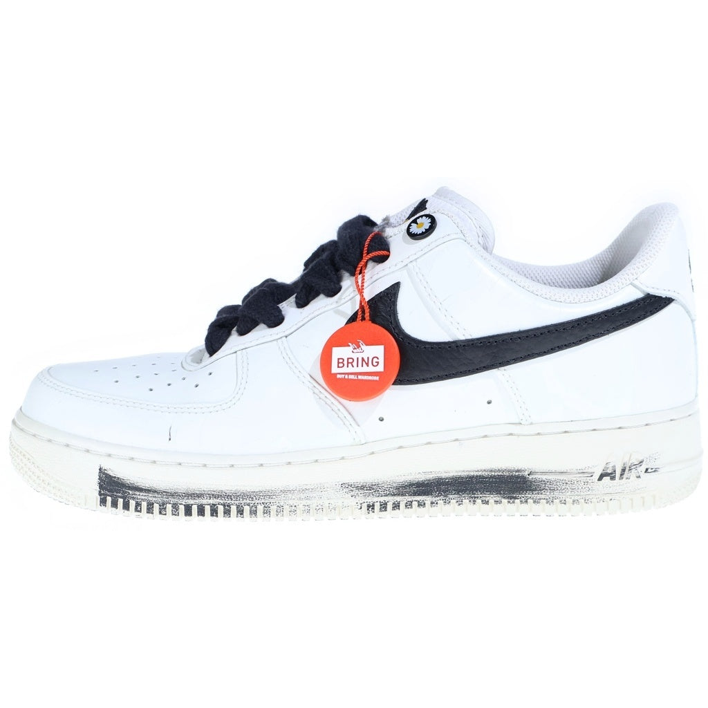 NIKE(ナイキ) ×PEACEMINUSONE AIR FORCE 1 LOW G-DRAGON エアフォース1 ジードラゴン ローカットスニーカー ホワイト/ブラック US8/26cm DD3223-100