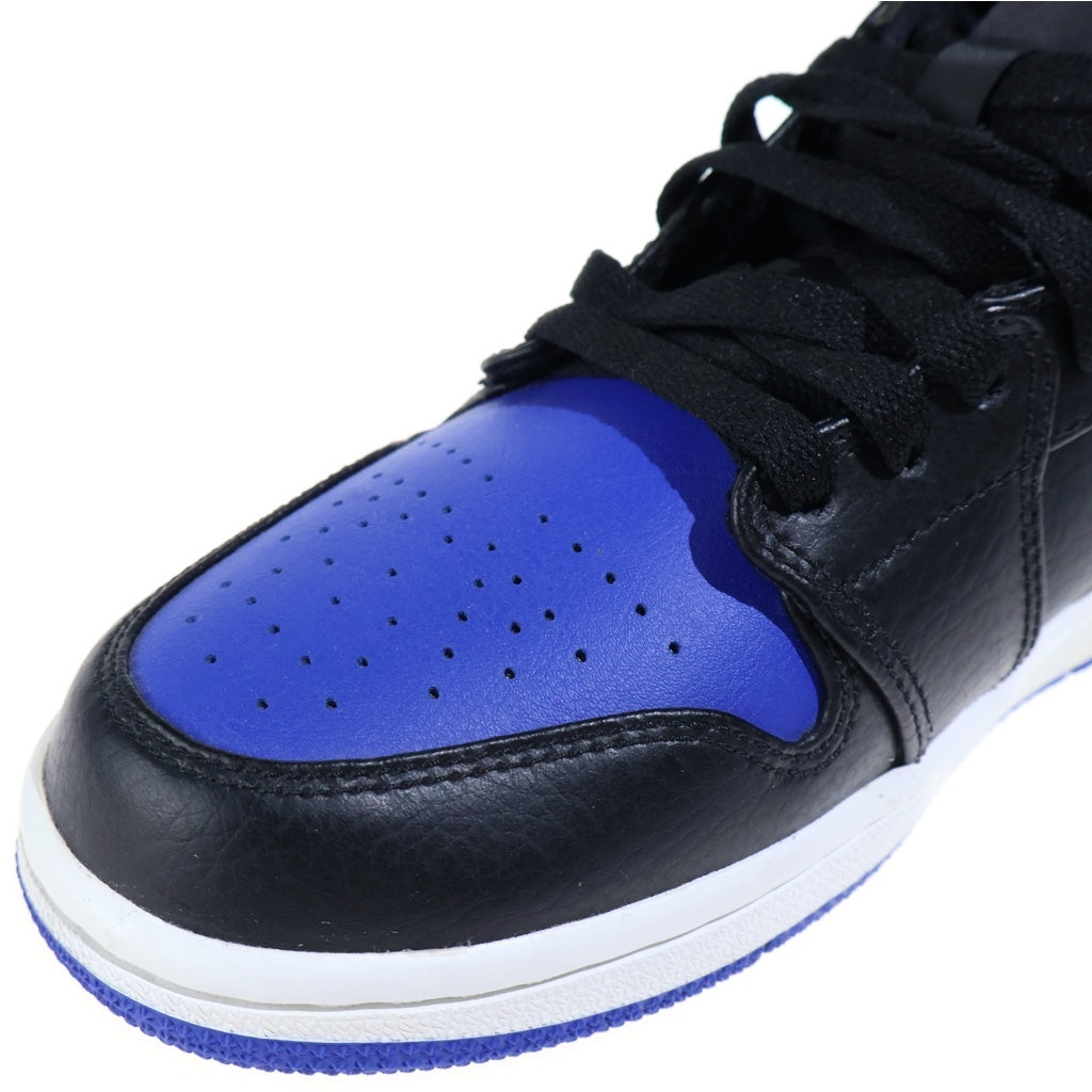 NIKE(ナイキ) AIR JORDAN 1 MID エアジョーダン1 ミッド ハイカットスニーカー ブルー/ブラック US8/26cm 554724-068