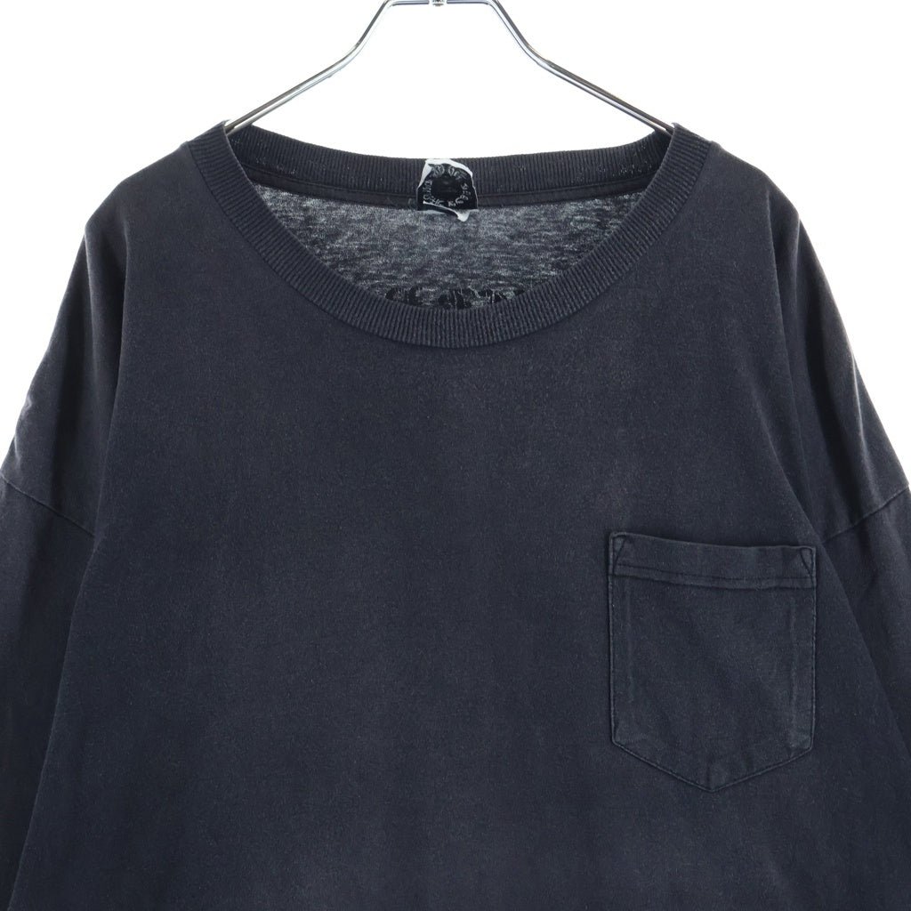 CHROME HEARTS(クロムハーツ) OLD CH L/S T-SHIRT オールド サイドTバープリント 長袖Tシャツ ロンT ブラック