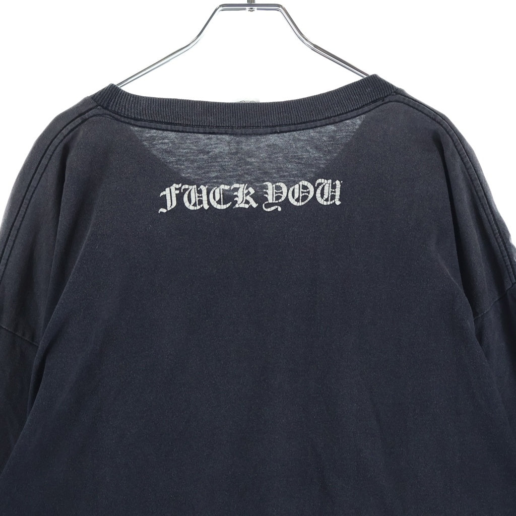 CHROME HEARTS(クロムハーツ) OLD CH L/S T-SHIRT オールド サイドTバープリント 長袖Tシャツ ロンT ブラック