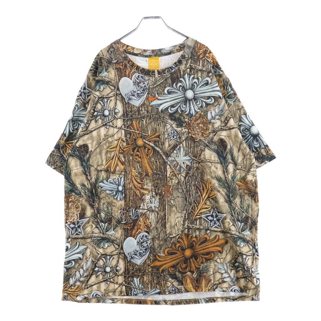 CHROME HEARTS(クロムハーツ) ×NIKE×NOCTA DRAKE ナイキ ノクタ ドレイク クルーネック半袖Tシャツ カットソー ブラウン