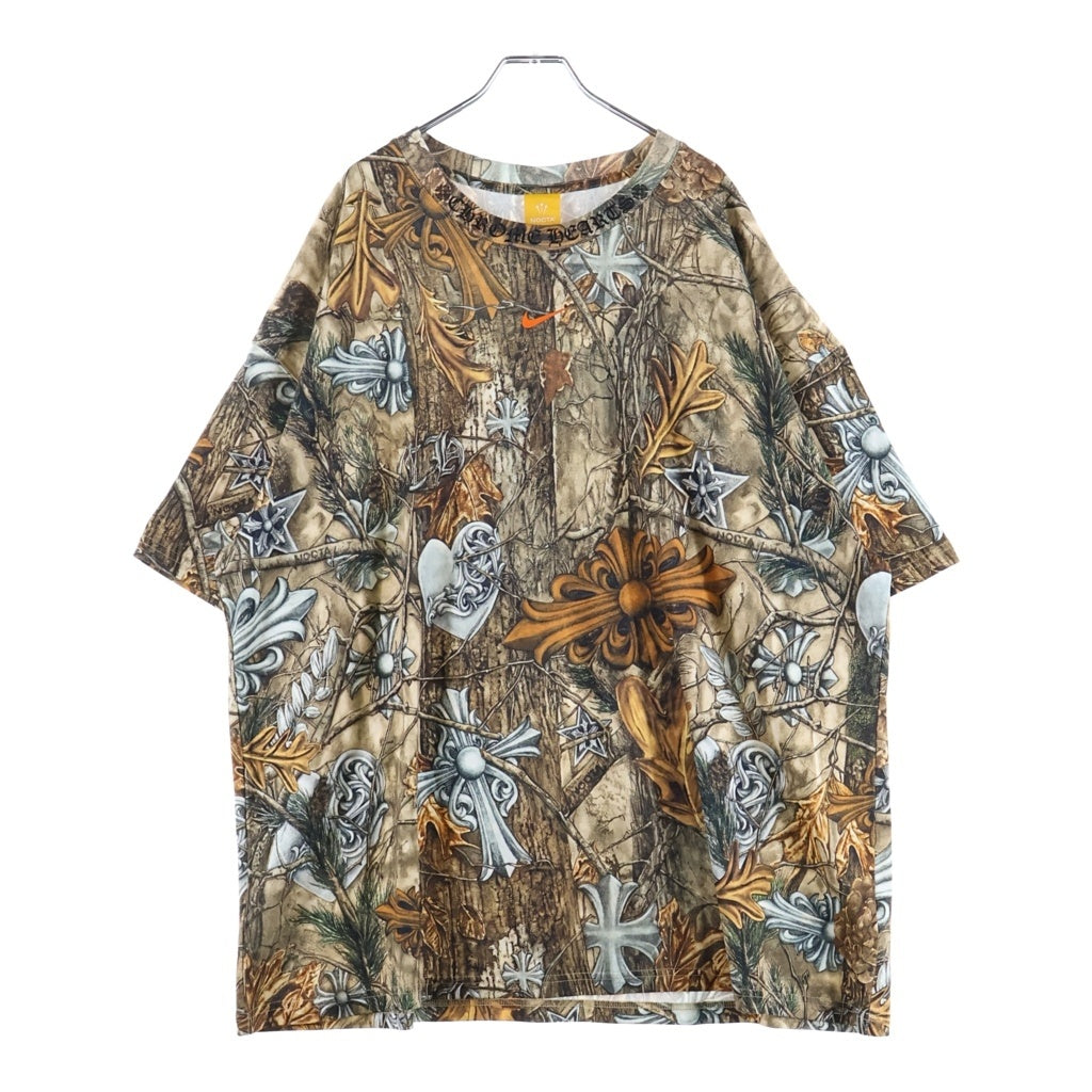 CHROME HEARTS(クロムハーツ) ×NIKE×NOCTA DRAKE ナイキ ノクタ ドレイク クルーネック半袖Tシャツ カットソー ブラウン