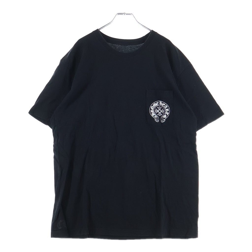 CHROME HEARTS(クロムハーツ) CH T-SHIRT LTD MALIBU マリブ限定 ホースシュープリント 半袖Tシャツ ブラック