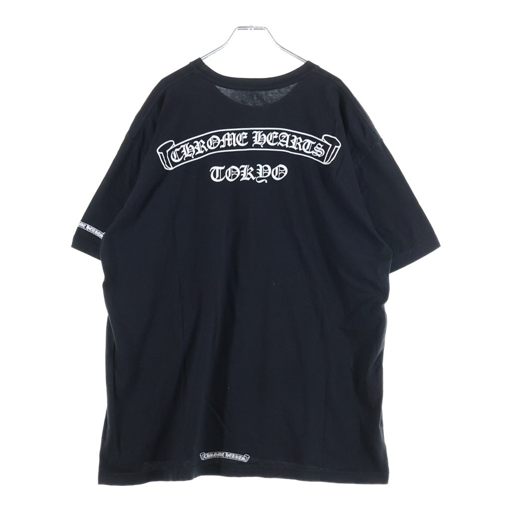 CHROME HEARTS(クロムハーツ) CH T-SHIRT LTD TOKYO 東京限定 スクロールプリント 半袖Tシャツ ブラック