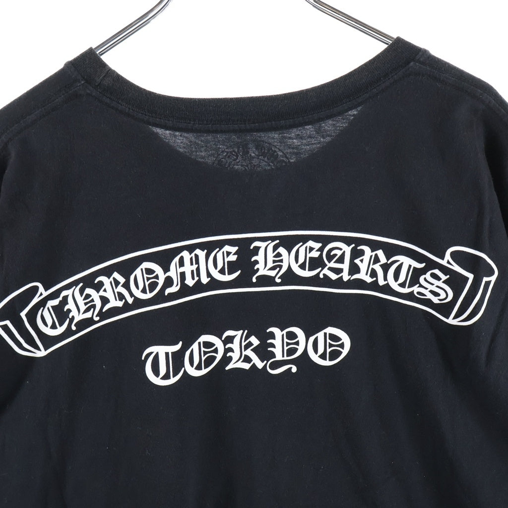 CHROME HEARTS(クロムハーツ) CH T-SHIRT LTD TOKYO 東京限定 スクロールプリント 半袖Tシャツ ブラック