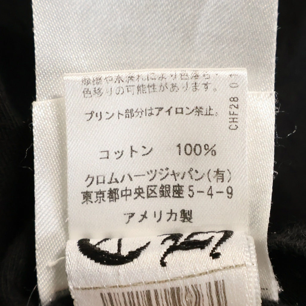 CHROME HEARTS(クロムハーツ) CH T-SHIRT LTD TOKYO 東京限定 スクロールプリント 半袖Tシャツ ブラック