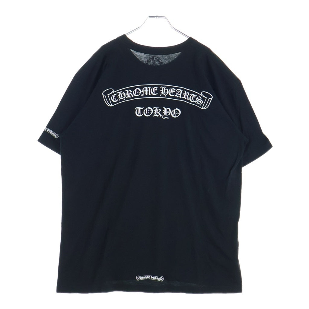 CHROME HEARTS(クロムハーツ) CH T-SHIRT LTD TOKYO 東京限定 スクロールプリント 半袖Tシャツ ブラック
