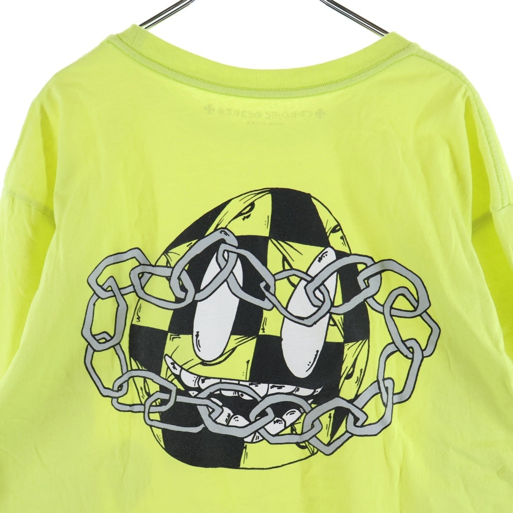 CHROME HEARTS(クロムハーツ) ×MATTY BOY PPO CHAIN GAME L/S T-SHIRT マッティボーイ チェーンゲーム 長袖Tシャツ ロンT イエロー