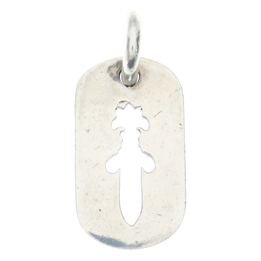 CHROME HEARTS(クロムハーツ) D TAG SML CO DAG カットアウトダガードッグタグ スモールドッグタグネックレストップ