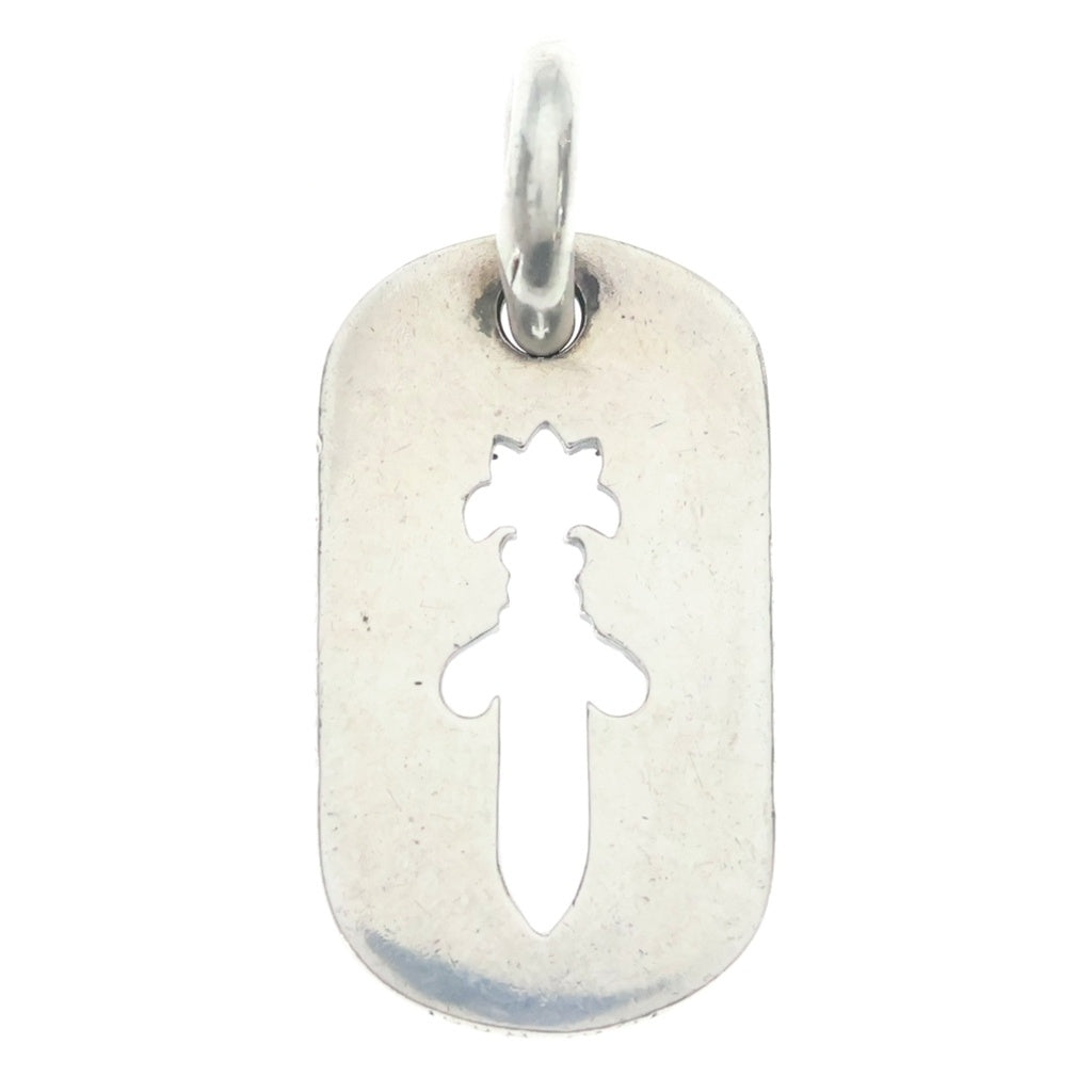 CHROME HEARTS(クロムハーツ) D TAG SML CO DAG カットアウトダガードッグタグ スモールドッグタグネックレストップ