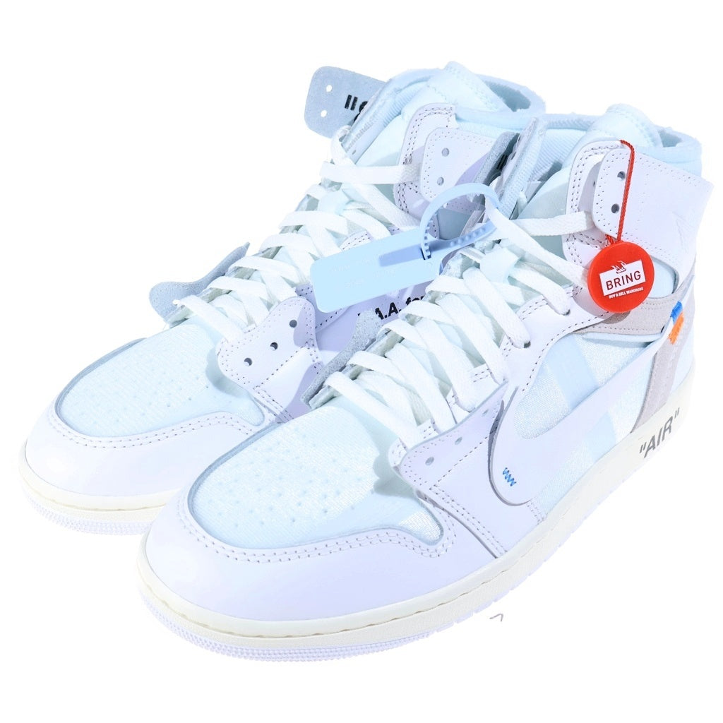 NIKE(ナイキ) V.A.A. AIR JORDAN 1 RETRO HIGH OG ALASKA ヴァージルアブローアーカイブ エアジョーダン1 レトロ アラスカ ハイカットスニーカー US12/30cm AA3834-100
