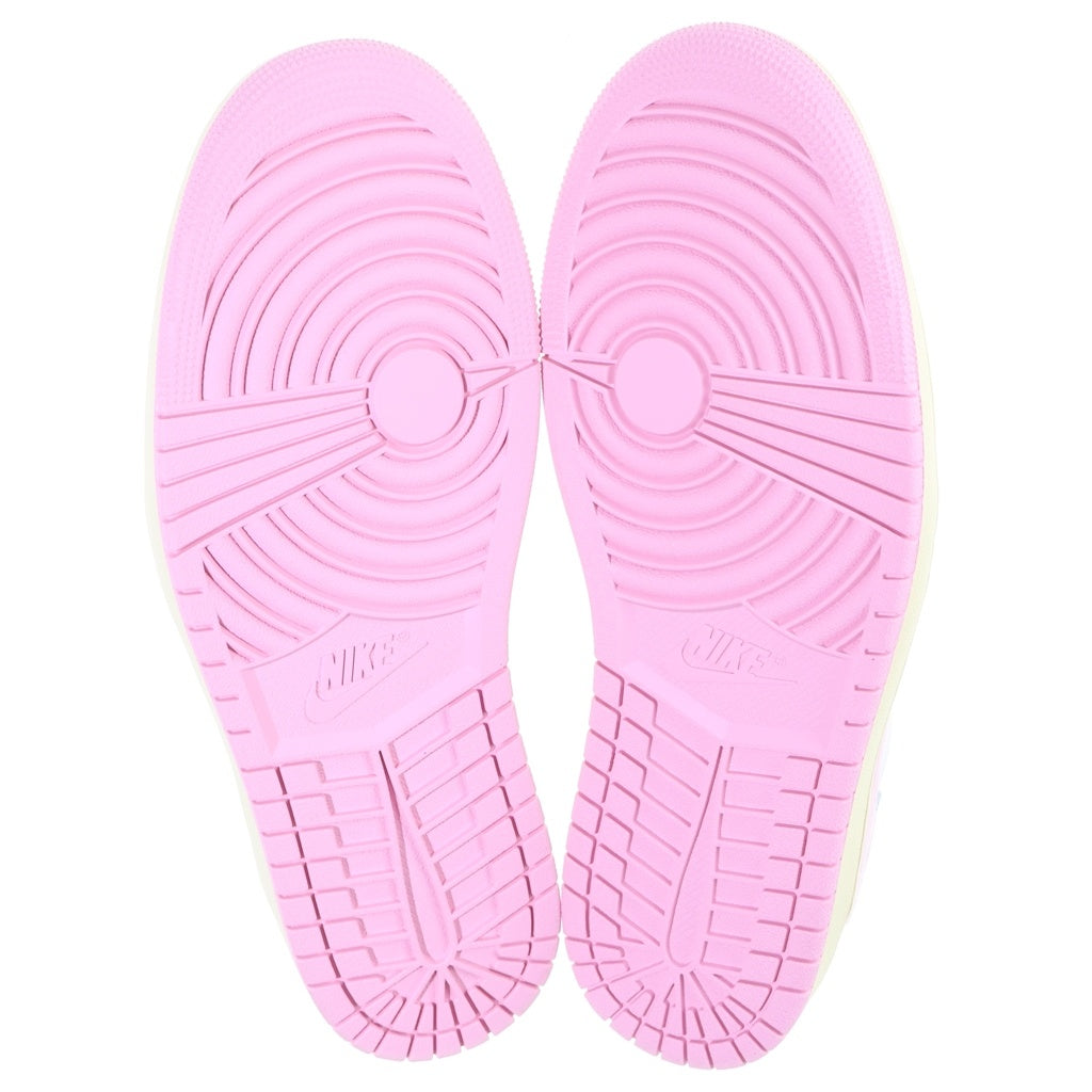 NIKE(ナイキ) ×TRAVIS SCOTT AIR JORDAN 1 LOW OG SP Muslin/Shy Pink トラヴィススコット エアジョーダン1 ロー モスリン シャイピンク ローカットスニーカーシューズ US12/30cm IQ7604-100