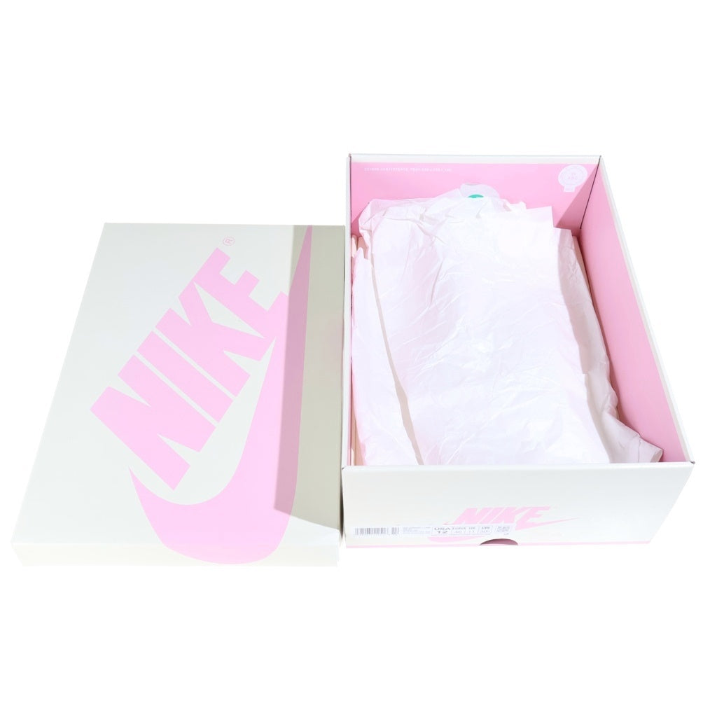 NIKE(ナイキ) ×TRAVIS SCOTT AIR JORDAN 1 LOW OG SP Muslin/Shy Pink トラヴィススコット エアジョーダン1 ロー モスリン シャイピンク ローカットスニーカーシューズ US12/30cm IQ7604-100