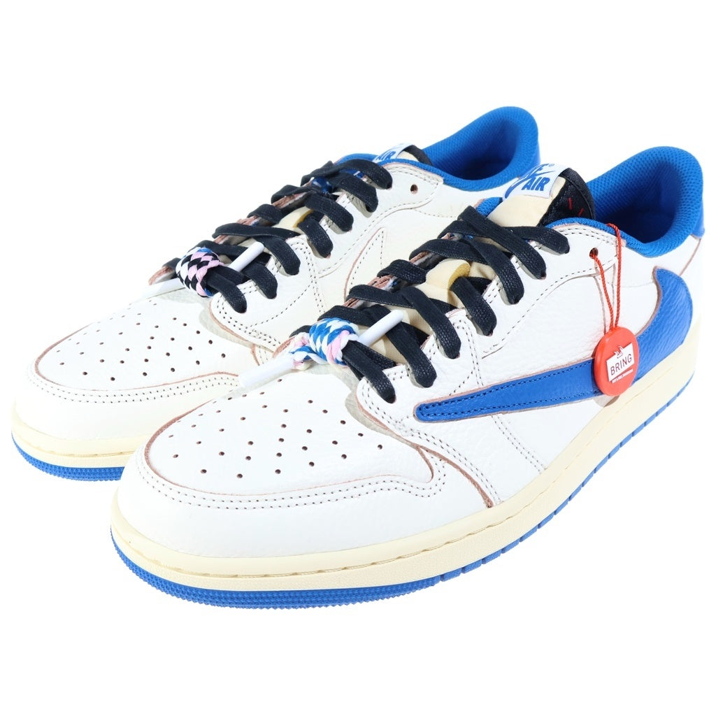 NIKE(ナイキ) ×Travis Scott ×fragment design AIR JORDAN 1 LOW OG トラヴィススコット フラグメントデザイン エアジョーダン1 ローカットスニーカー US12/30cm DM7866-104