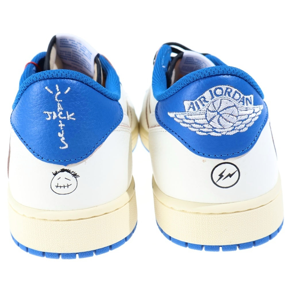 NIKE(ナイキ) ×Travis Scott ×fragment design AIR JORDAN 1 LOW OG トラヴィススコット フラグメントデザイン エアジョーダン1 ローカットスニーカー US12/30cm DM7866-104