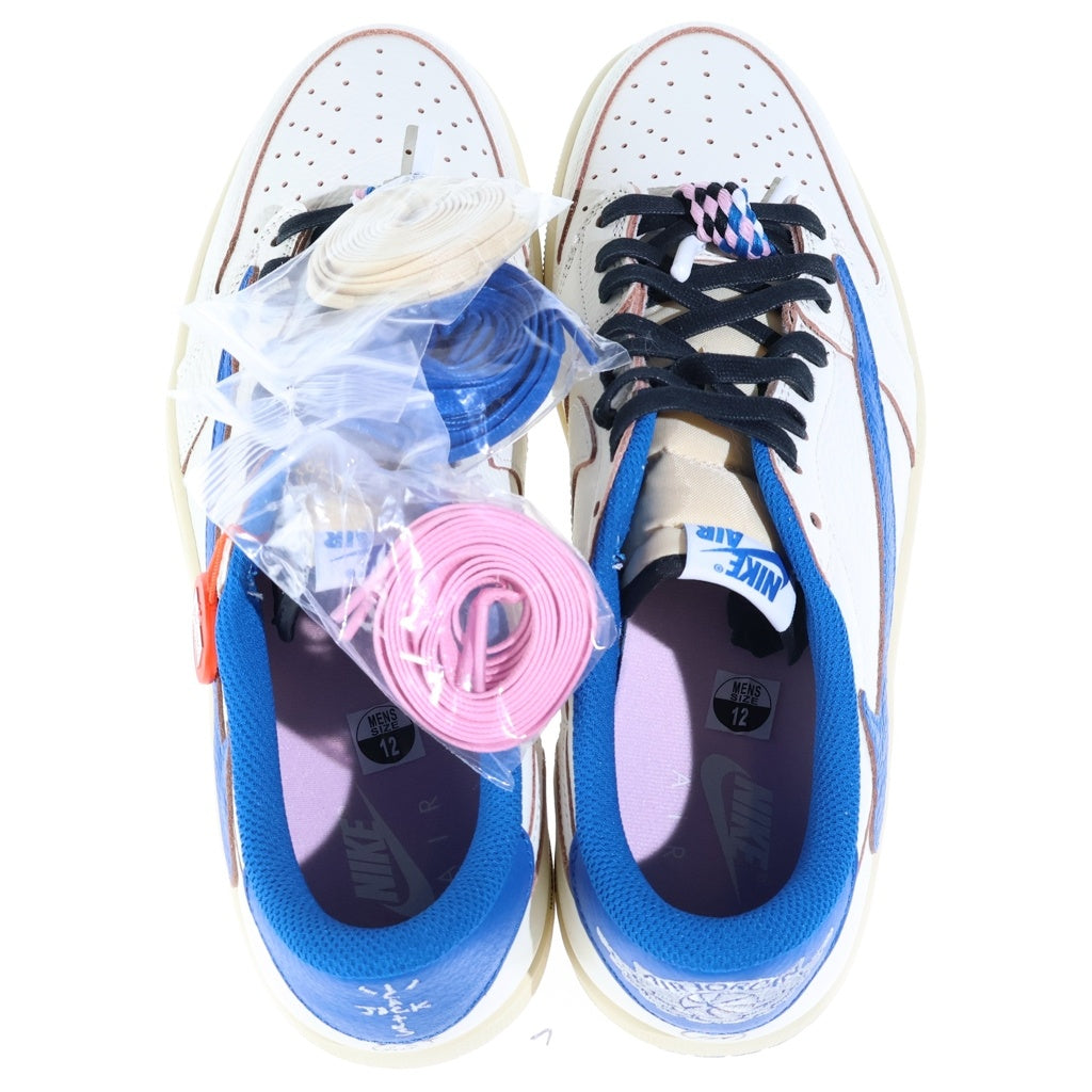 NIKE(ナイキ) ×Travis Scott ×fragment design AIR JORDAN 1 LOW OG トラヴィススコット フラグメントデザイン エアジョーダン1 ローカットスニーカー US12/30cm DM7866-104