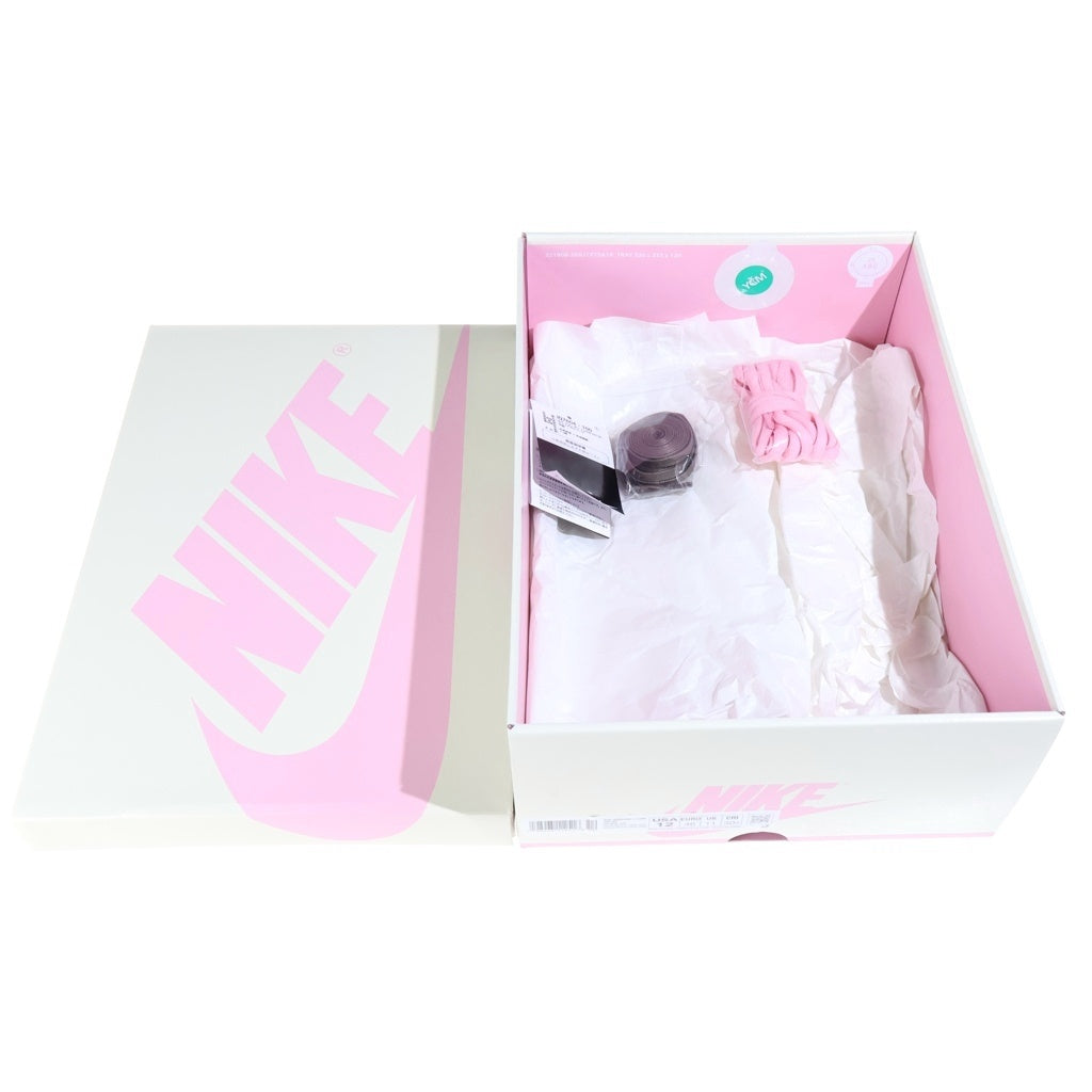 NIKE(ナイキ) ×TRAVIS SCOTT AIR JORDAN 1 LOW OG SP Muslin/Shy Pink トラヴィススコット エアジョーダン1 ロー モスリン シャイピンク ローカットスニーカーシューズ US12/30cm IQ7604-100